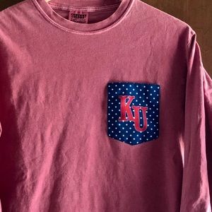 KU Cotton Pocket T-Shirt